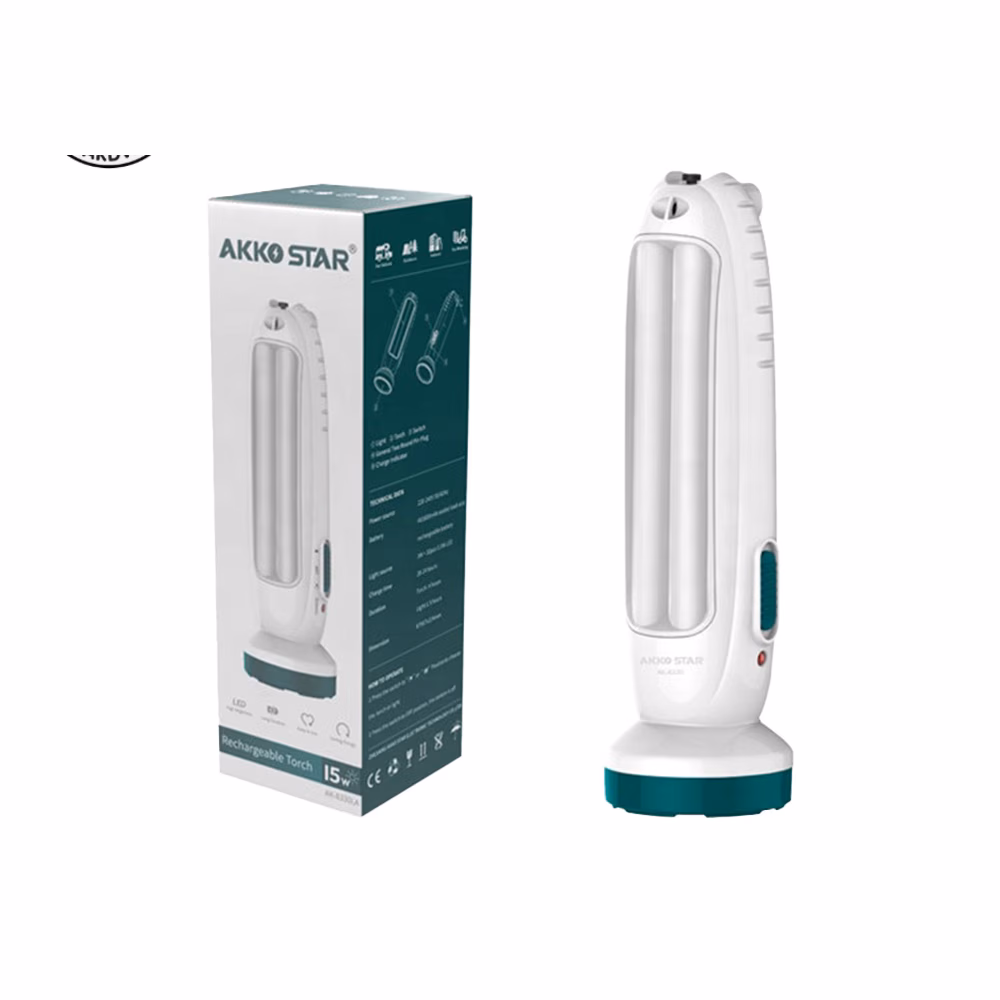Akkostar 8330 3w 5w Rechargeabl Torch 65