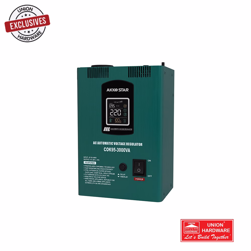 AKKOSTAR AVR 3000VA AUTOMATIC VOLTAGE REGULATOR