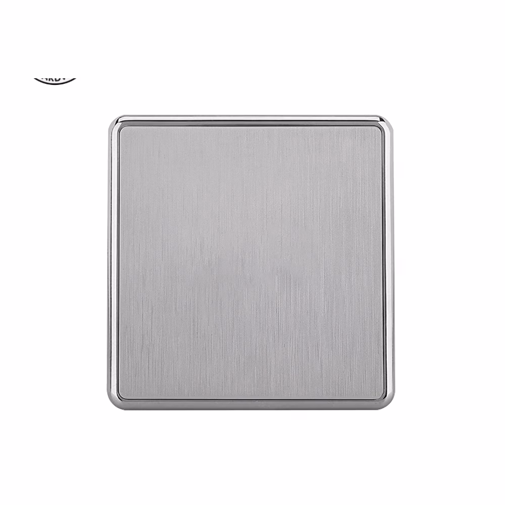 Akkostar Blank Plate Silver