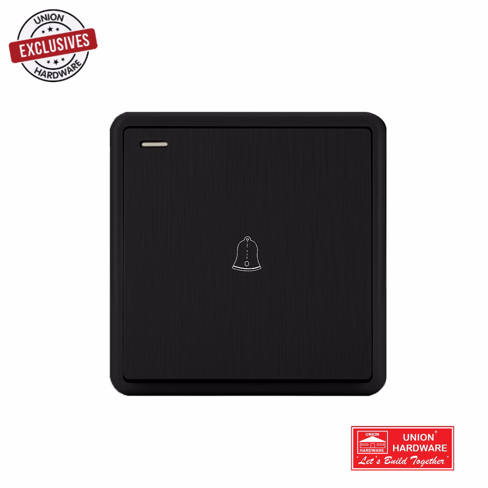 AKKOSTAR DOORBELL SWITCH BLACK