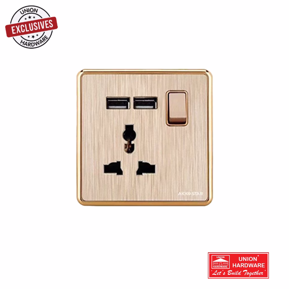 AKKOSTAR MULTIFUNCTION SOCKET AND 2USB G
