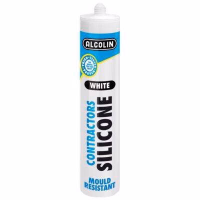 Alcolin Contractors Silicon White 260ml