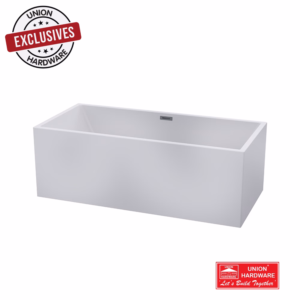 ASP SAN LUIS RECTANGULAR BATH 1700X600MM WHITE