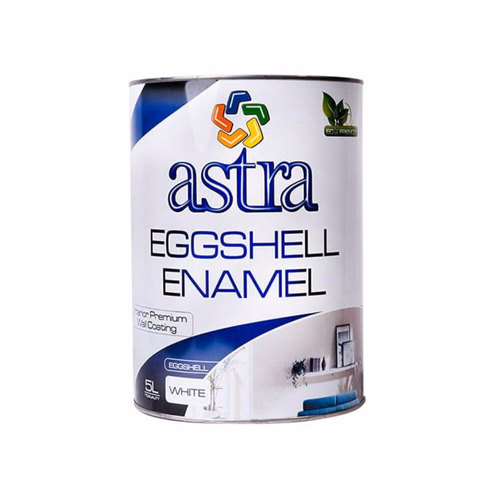 Astra Eggshell Enamel White 5l