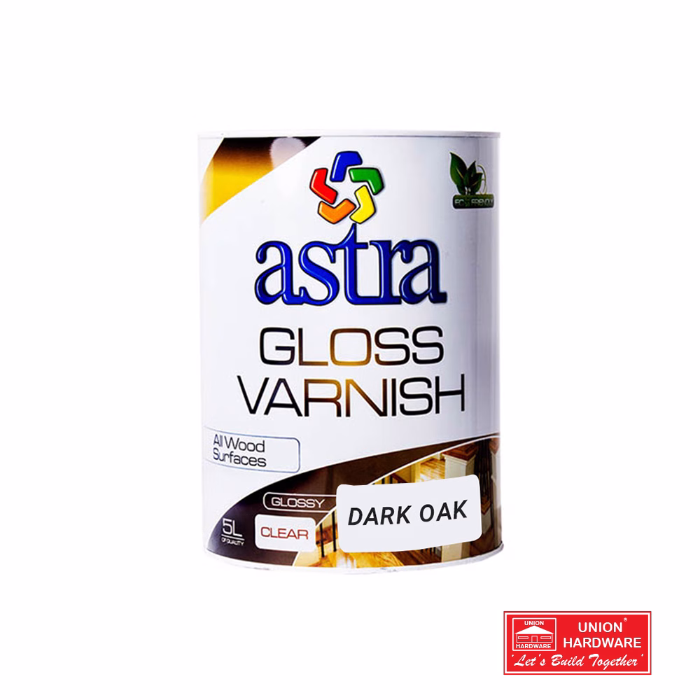 ASTRA GLOSS VARNISH STAIN DARK OAK 5L
