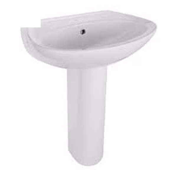 Bettalux Basin And Pedestal Set White