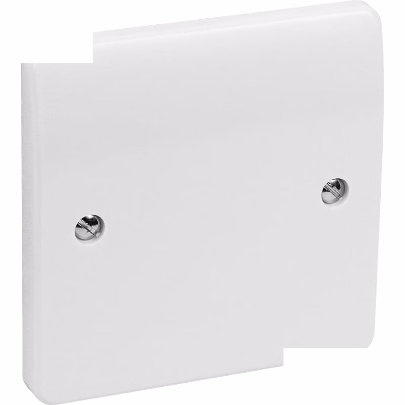 Blank Plate Pvc 3x3 Mk