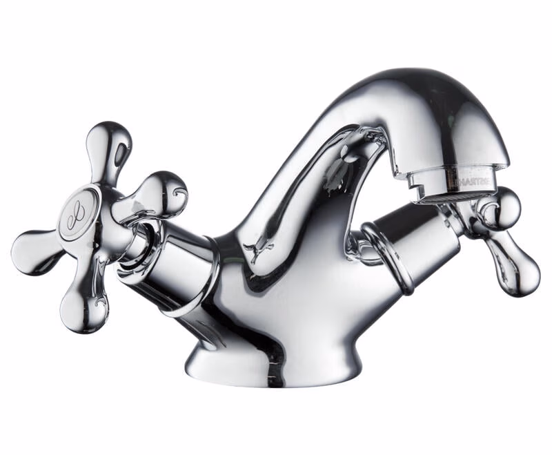 Breo Basin Mixer Cast Spout