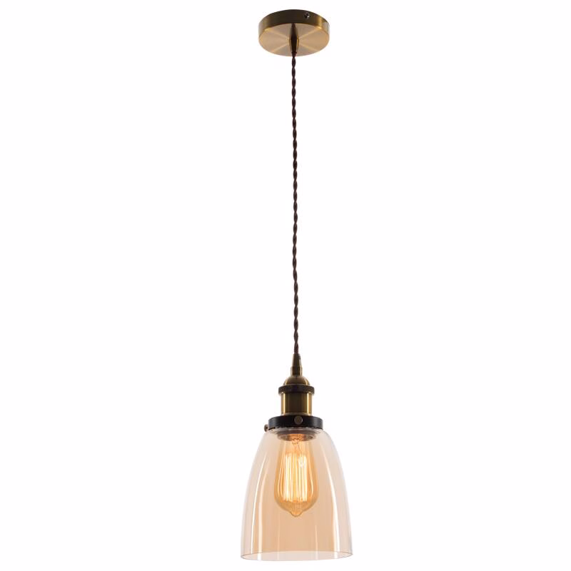 BST ANTIQUE E27 AMBER BROWN CABLE