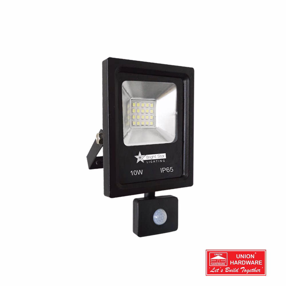 BST FL031 BLK 10 WATT LED FLOOR WITH SENSOR