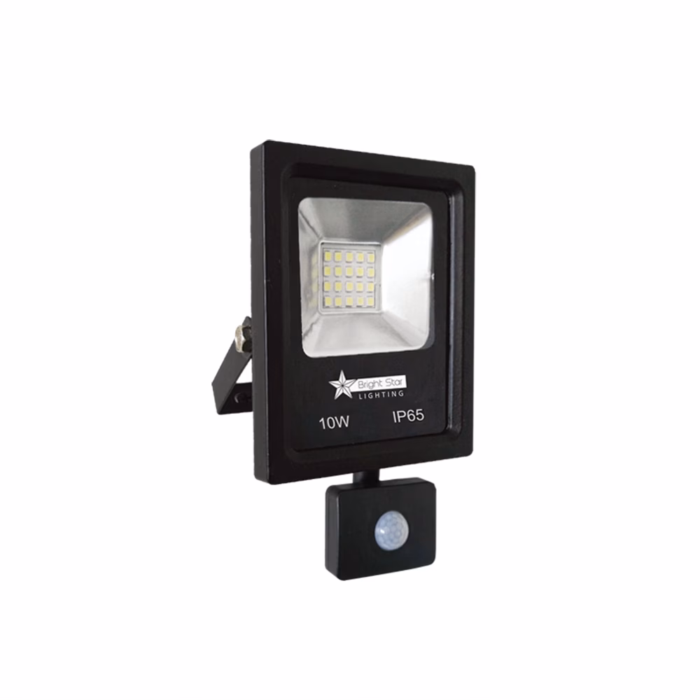 Bst Fl031 Blk 10 Watt Led Floor With Sensor