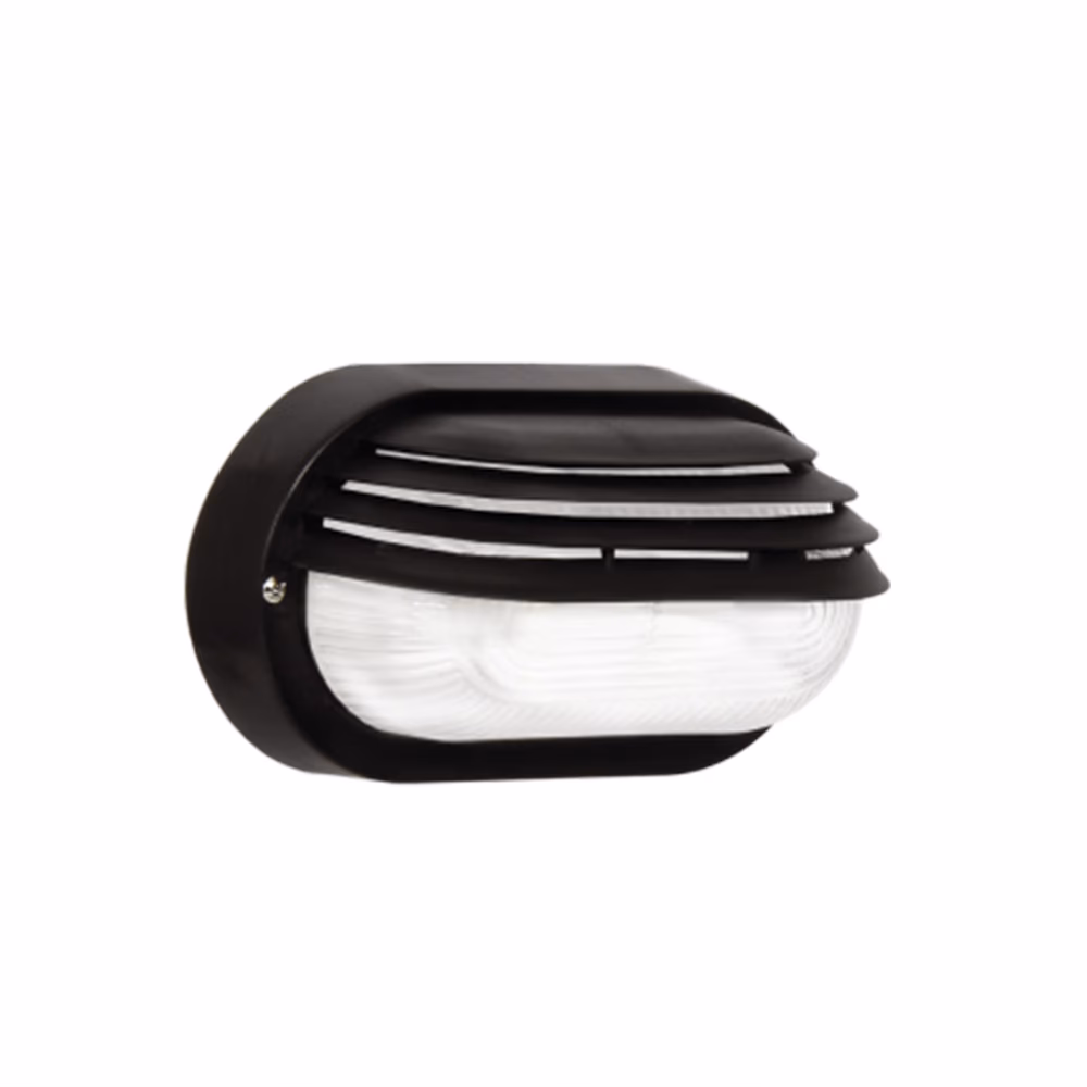 Bst Oval Eyelid Pvc Bulkhead Clr Bh026blk