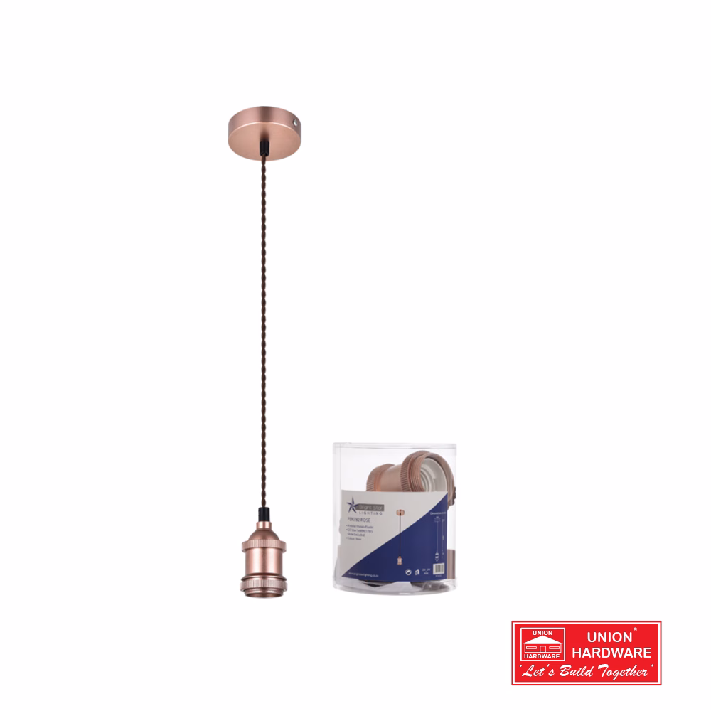 BST ROSE GOLD/BROWN TWIST CABLE