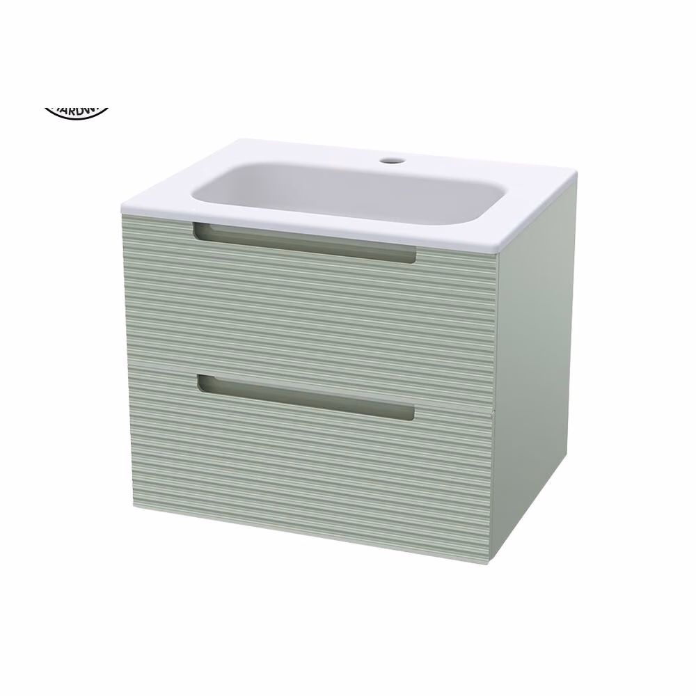 Caraz 610 Sage Green Vanity N Clayton Basin