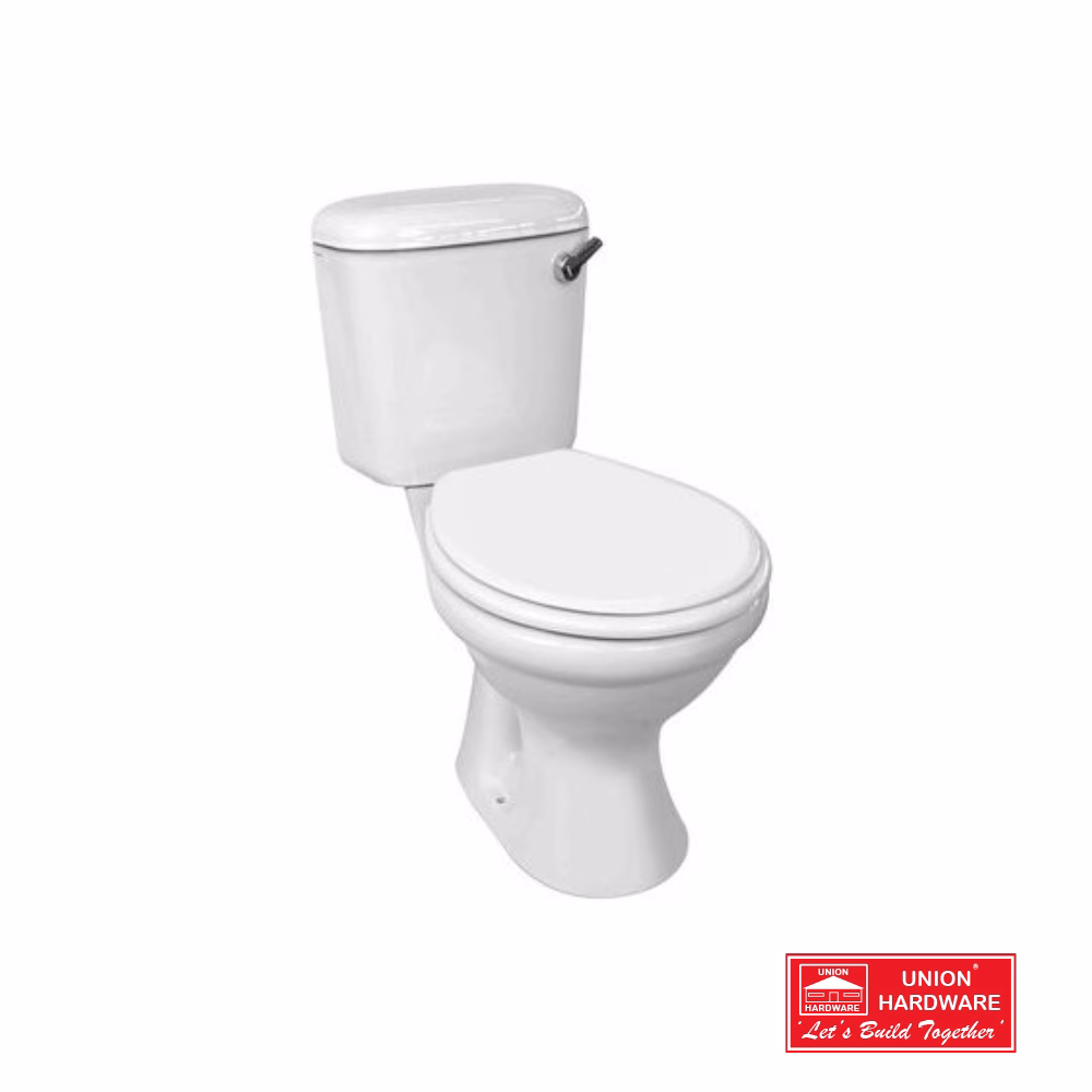 CORAL PAN AND CISTERN WHITE SIDE FLUSH