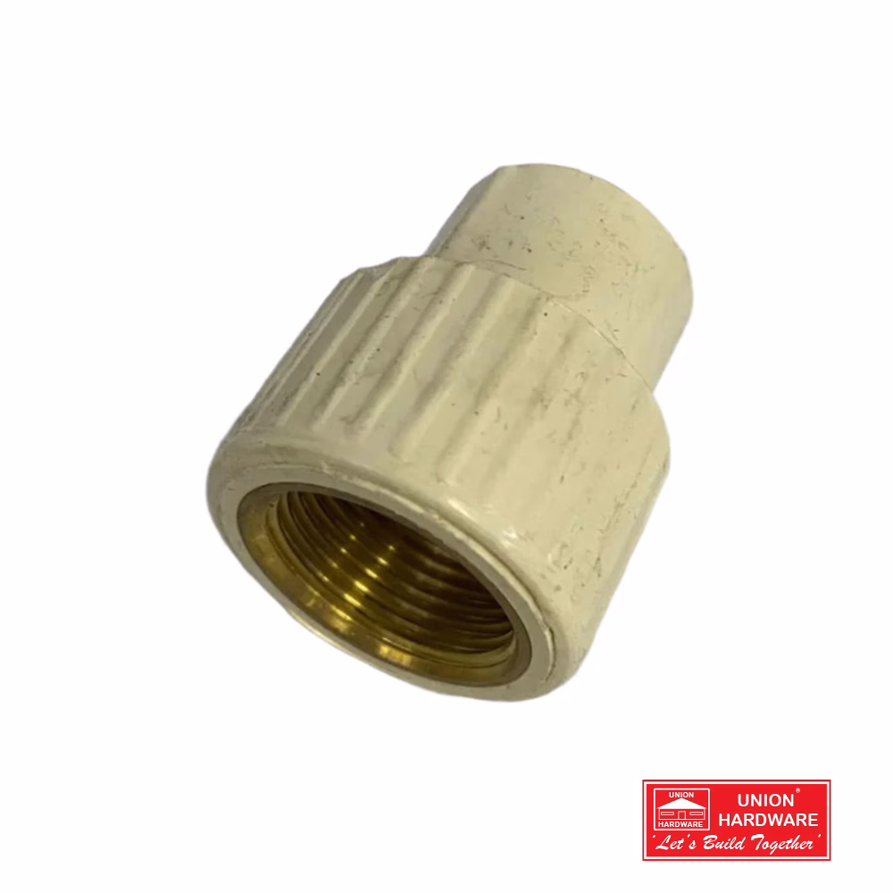 CPVC FEMALE ADAPTOR BRASS 20MM X 3/4