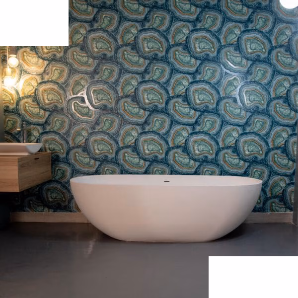 Dado Reese Bath Tub Iof Pearl White