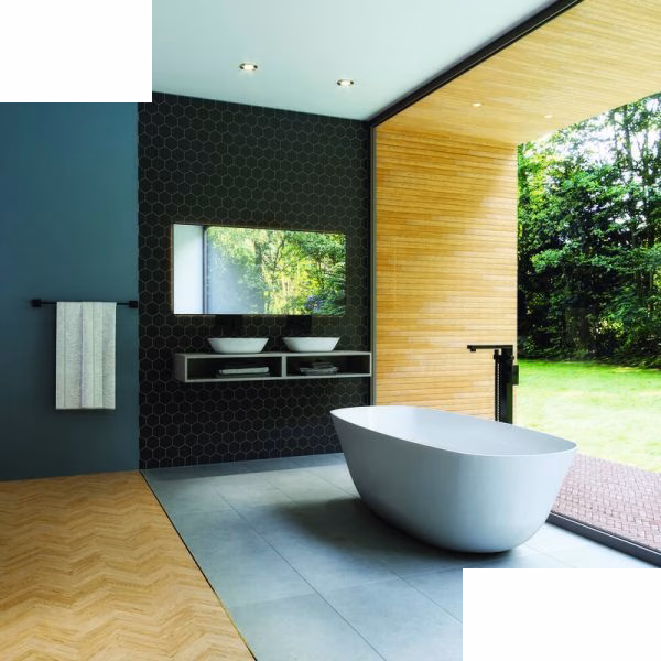 Dado Vivian Bath Tub Nof Polished White