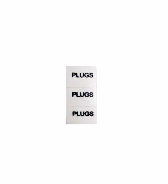 DB LABEL PLUGS