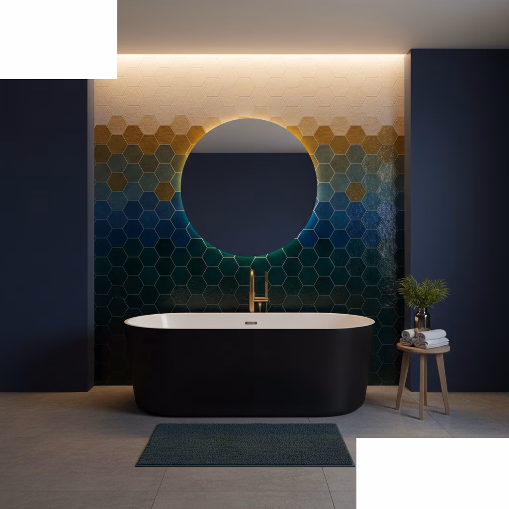 Dd Kunene Ww Bath Tub Iof Gloss Black Srb051iofblk