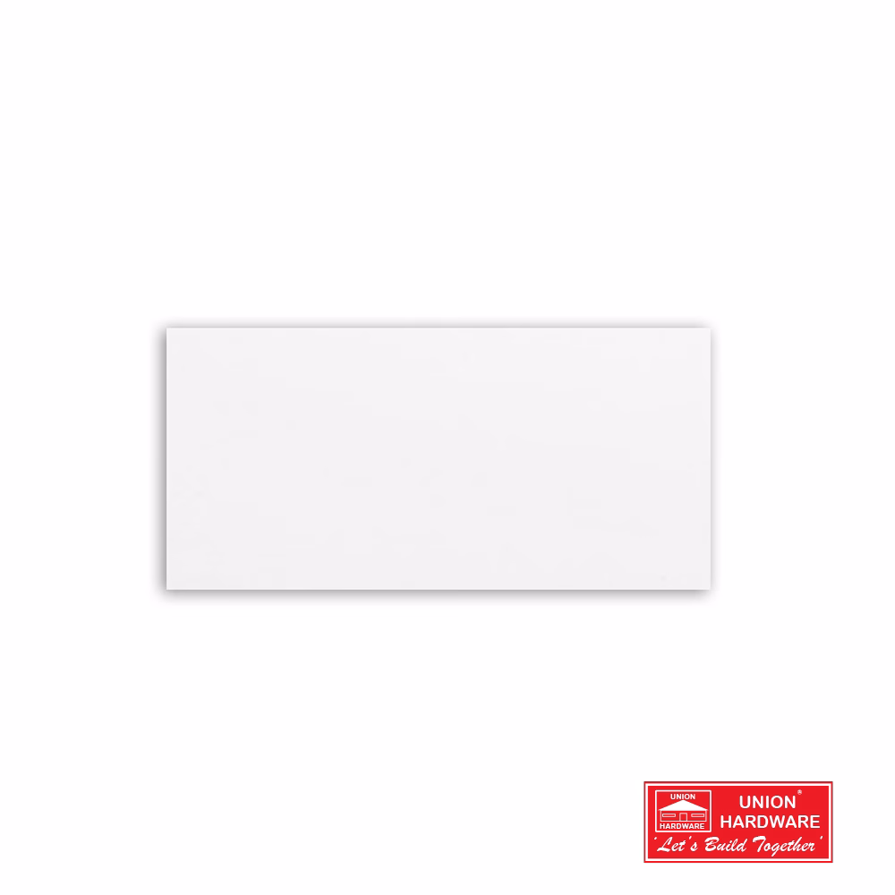 DJ WHITE MATT FLAT METRO 75X150