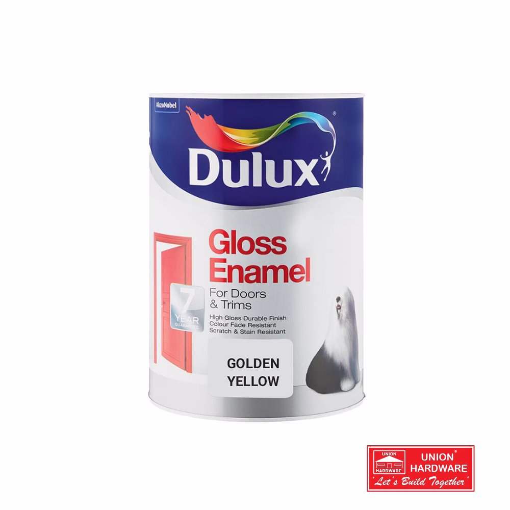 DULUX GLOSS GOLDEN YELLOW 5L