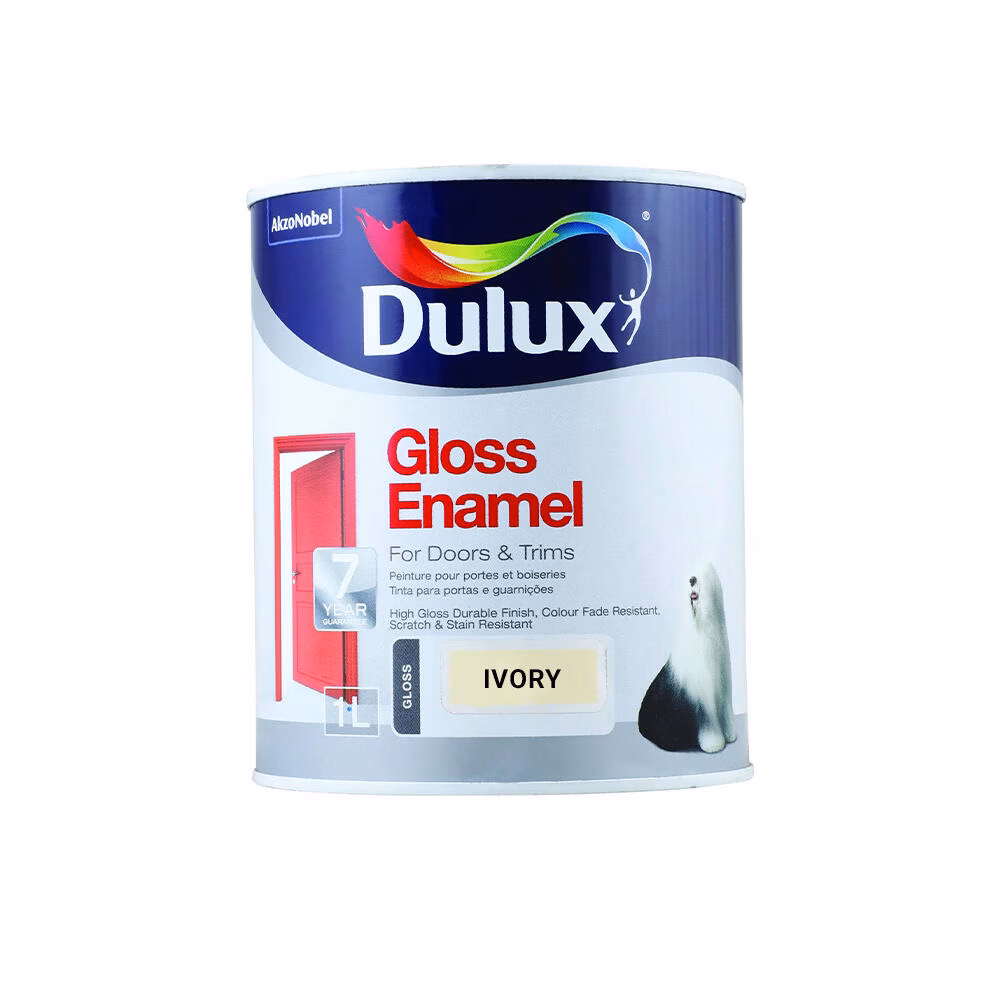Dulux Gloss Ivory 1lt