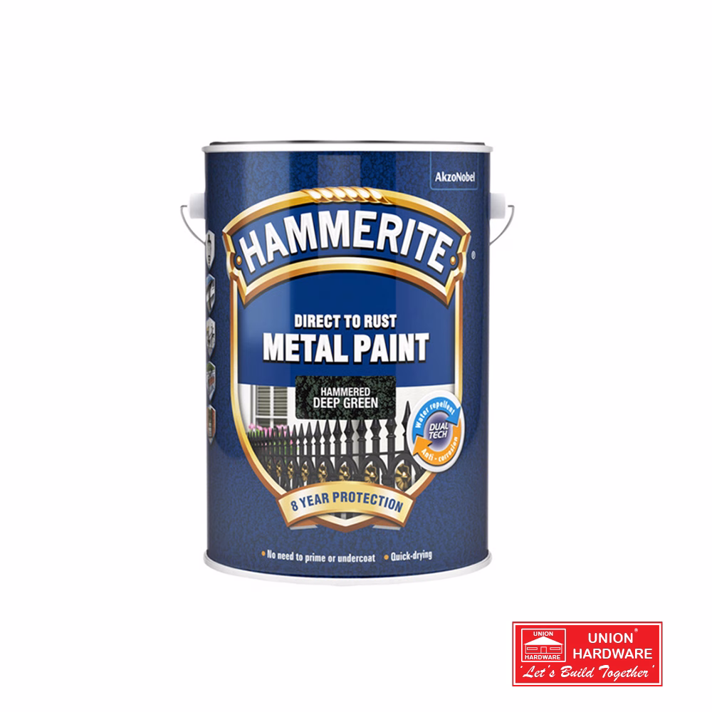 DULUX HAMMERITE HAMMERED DEEP GREEN 5L