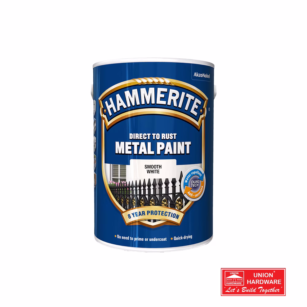 DULUX HAMMERITE HAMMERED WHITE 1L