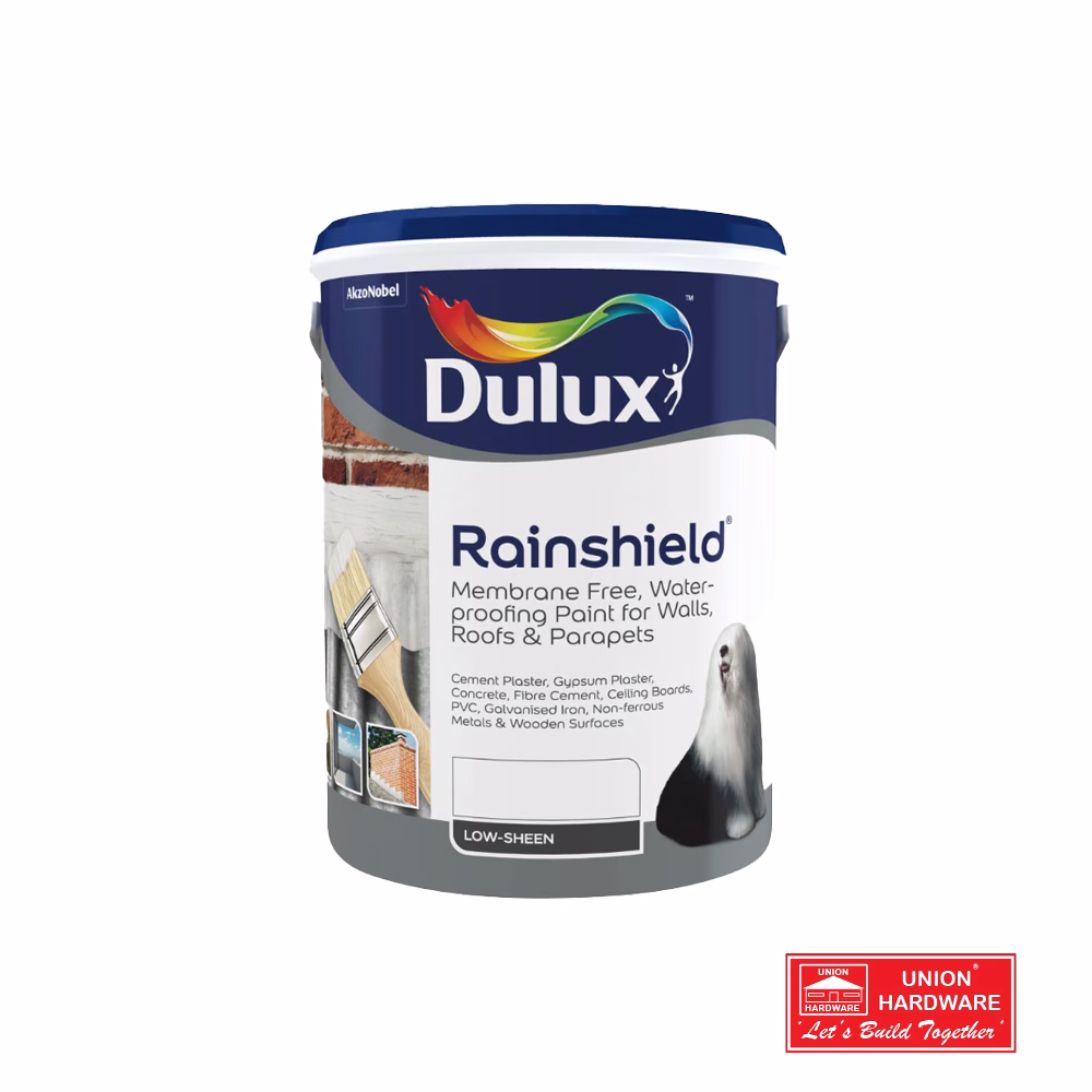 DULUX RAINSHIELD WHITE 5LT