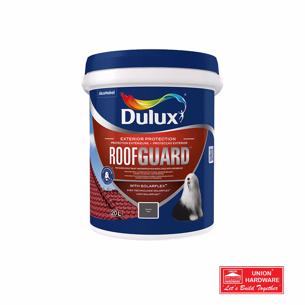 DULUX ROOFGUARD GRECIAN GREY 20L