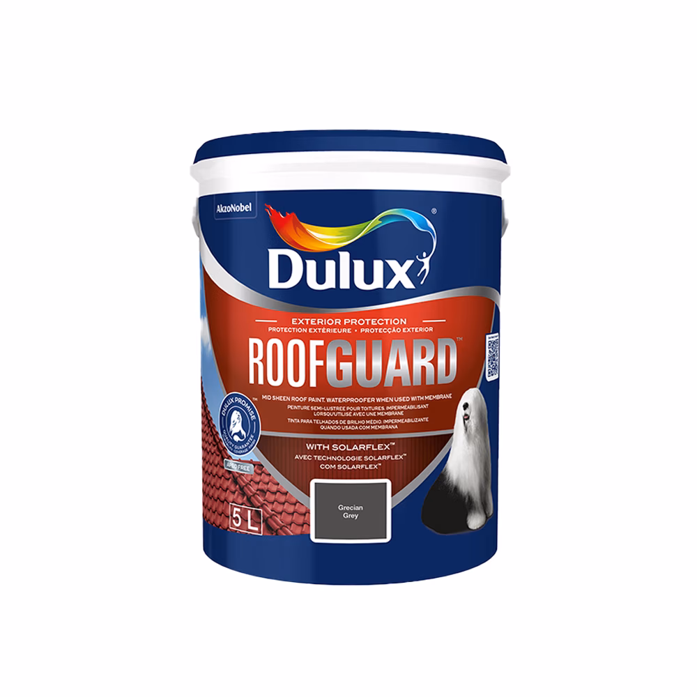 Dulux Roofguard Grecian Grey 5l
