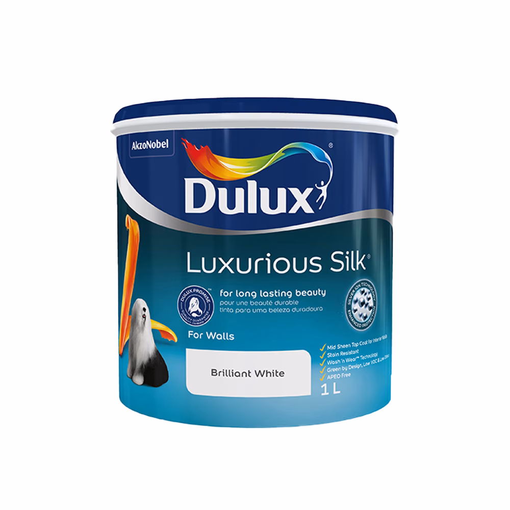 Dulux Wash N Wear White 1l