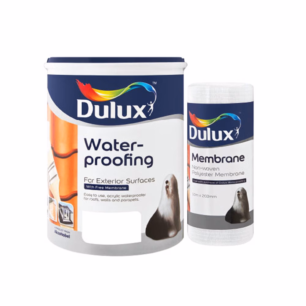 Dulux Waterproofing Green 5l Incl Membra
