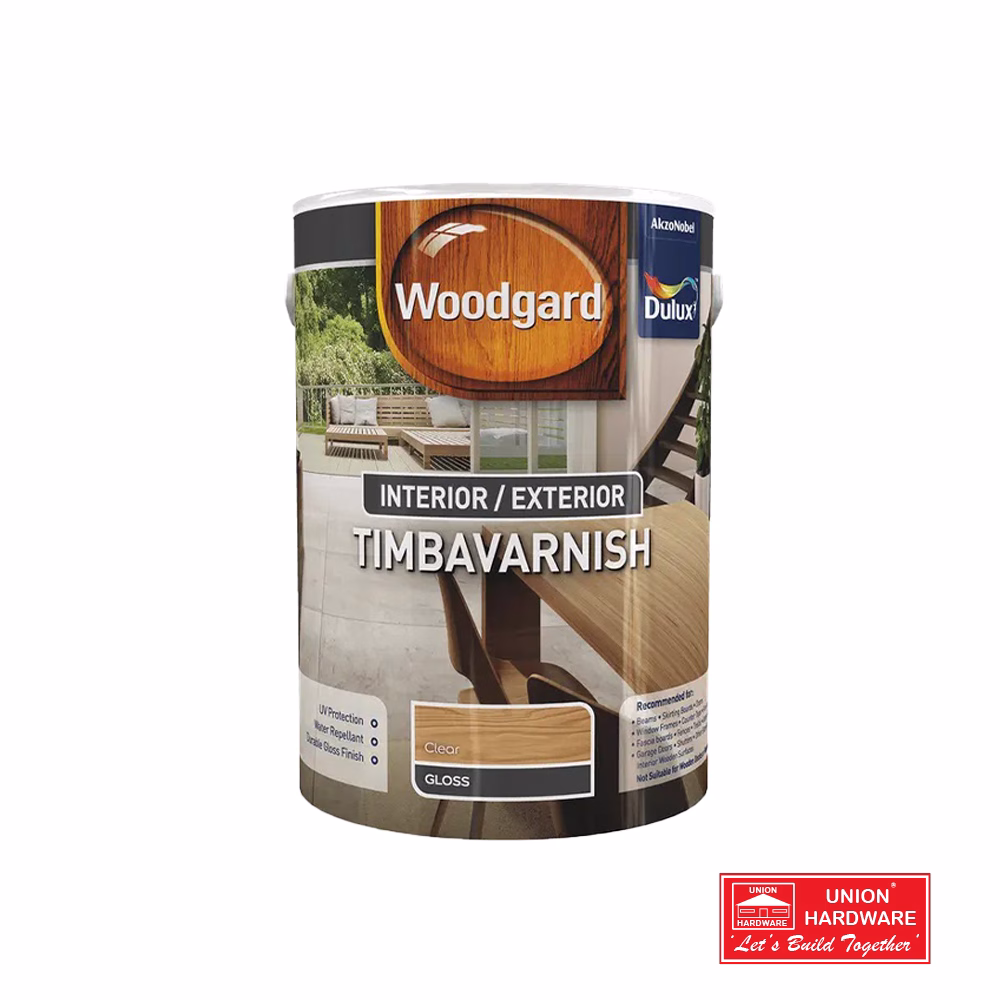 DULUX WOODGUARD INT-EXT CLEAR 5L