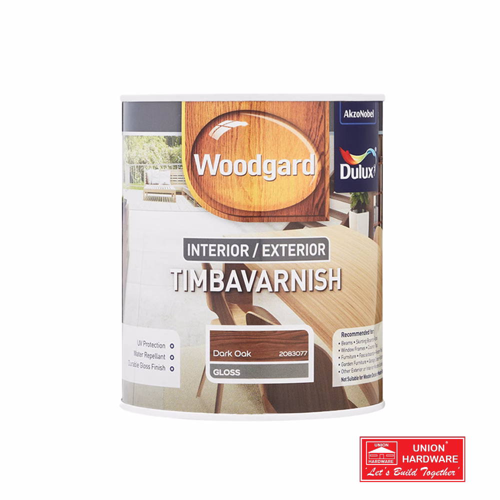 DULUX WOODGUARD INT EXT DARK OAK 1L