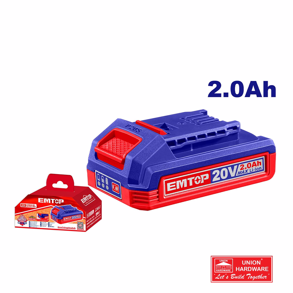 EMTOP BATTERY 2.0 AHCW INDICATOR P20S