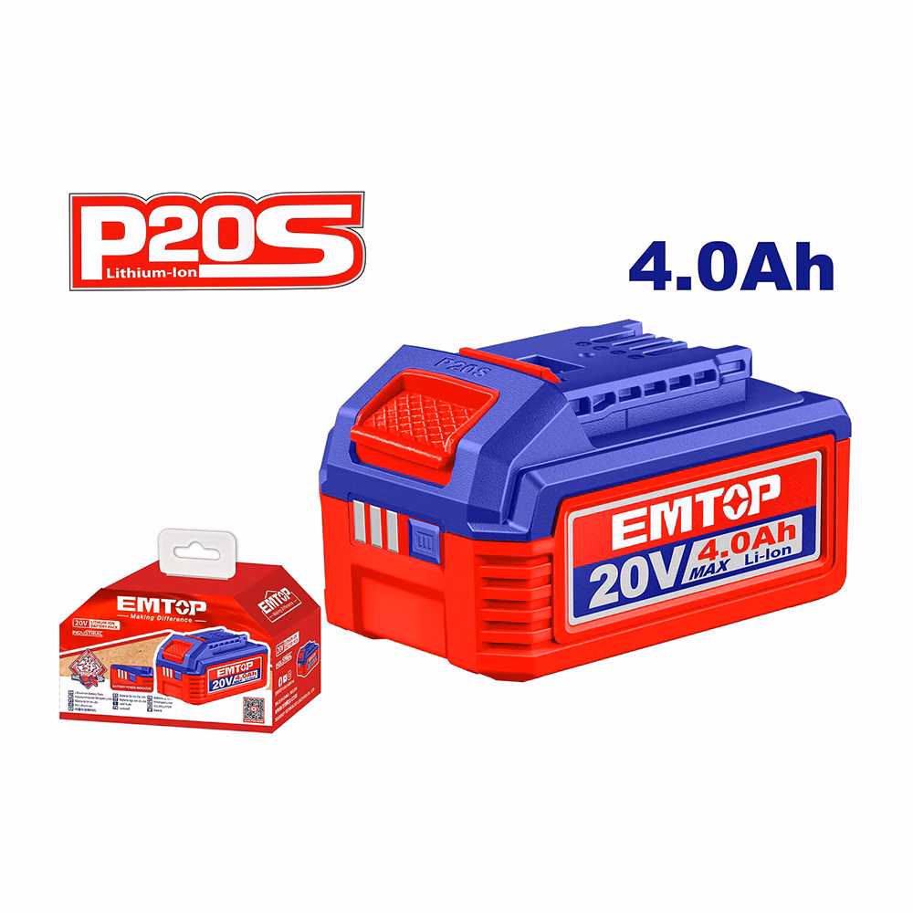 Emtop Battery P20s 4.0ah