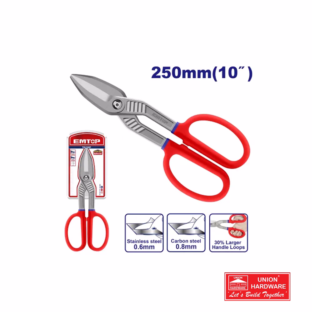 EMTOP TIN SNIPS 250MM EASPT1011