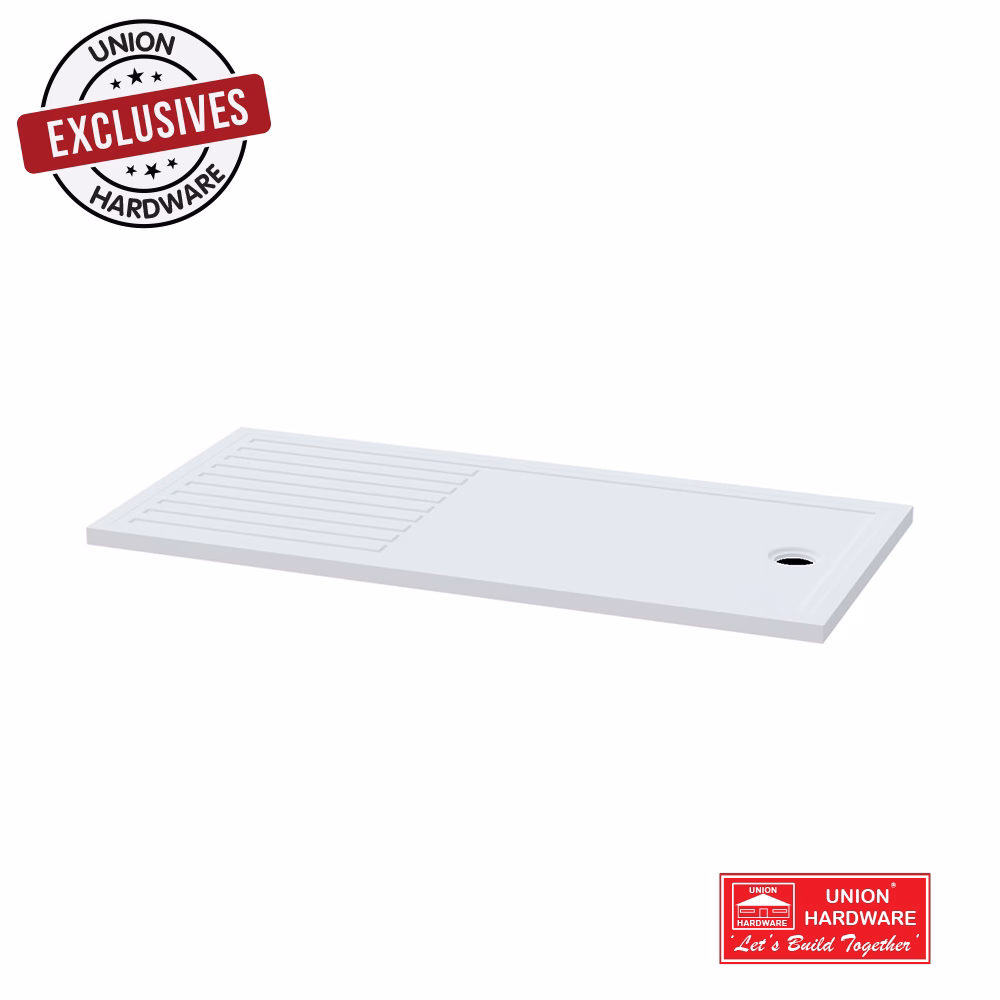 FN CALI RECTANGLE FLAT SHWR TRAY 1700X800 WHITE