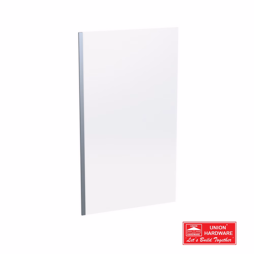 FN KOBE FIXED BATH SHWR SLVR-CLR SCREEN 1400X800X6