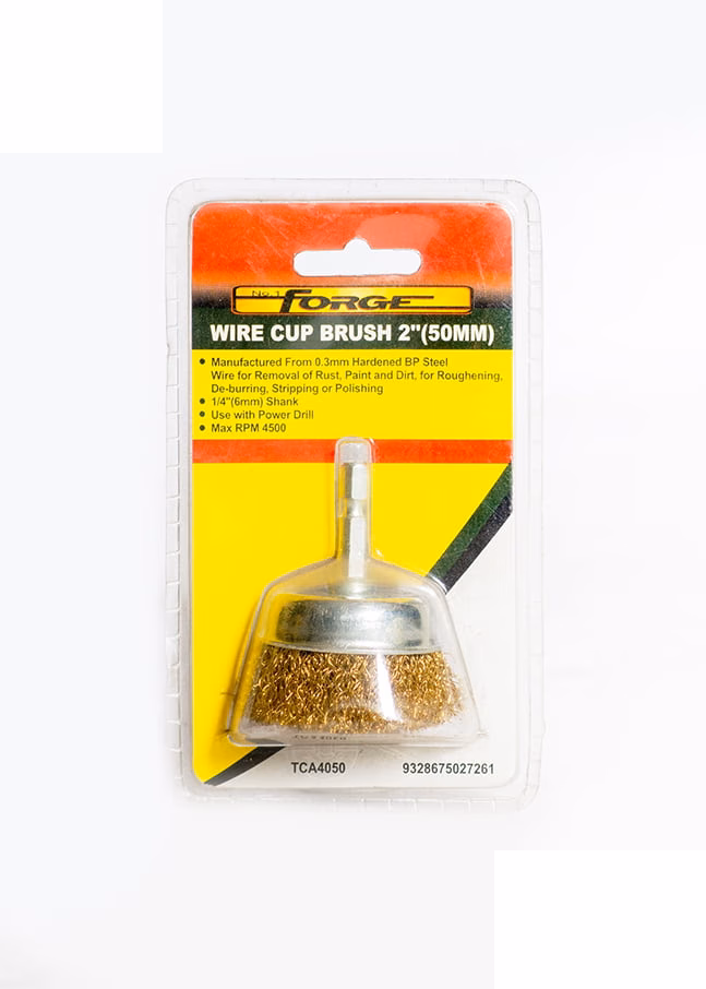 Forge 50mm Cup Wire Brush For Drill