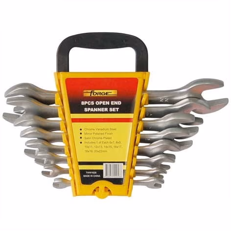Forge 8pcs Open End Spanner Set
