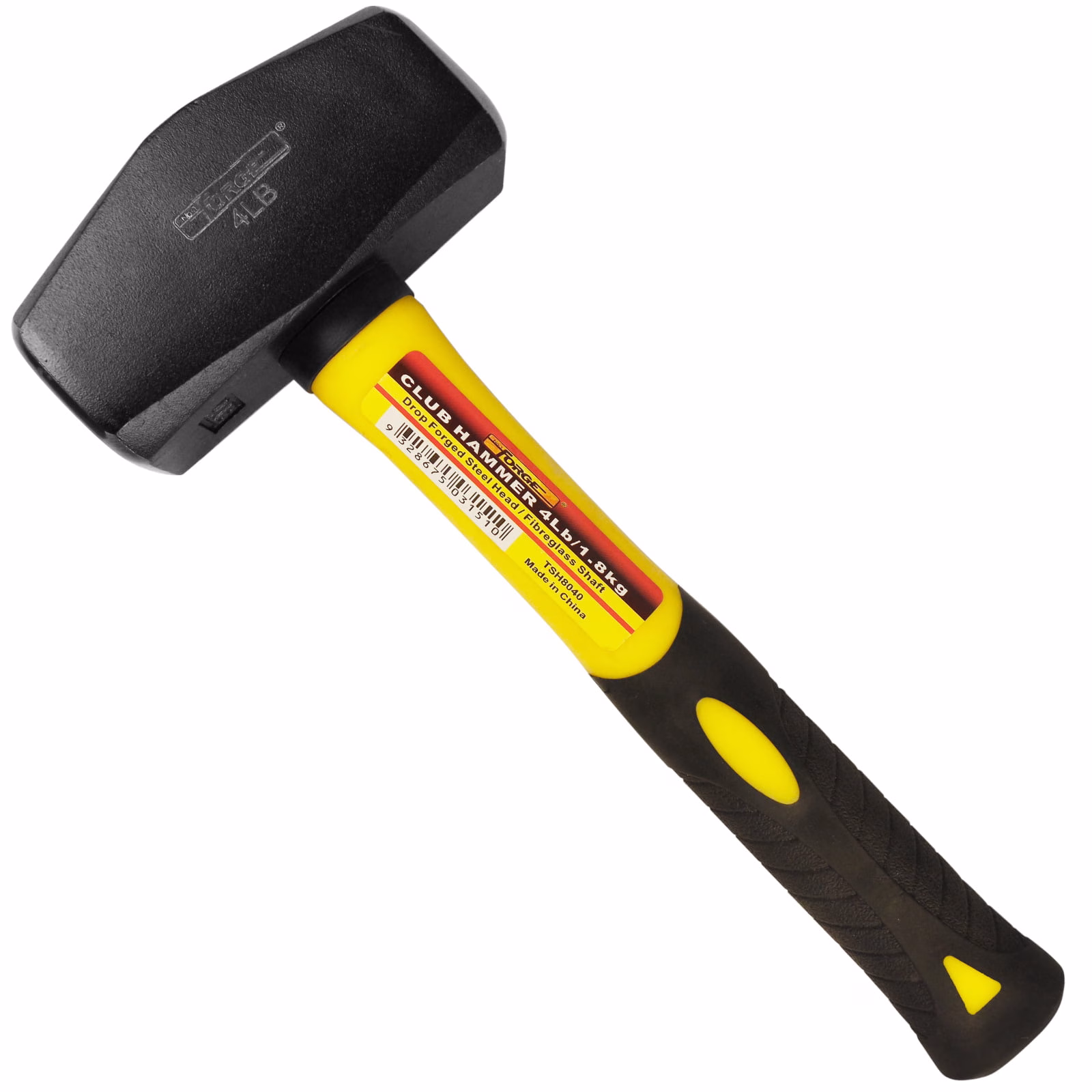 FORGE CLUB HAMMER FIBREGLASS HANDLE 900G