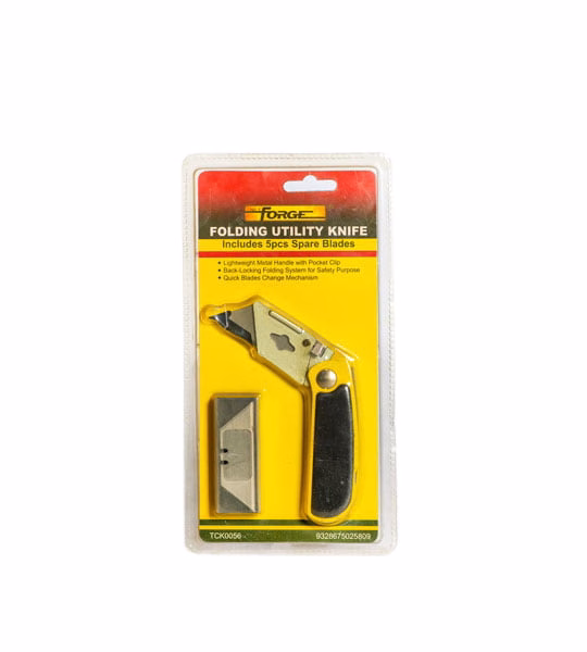 FORGE FOLDING UTILITY KNIFE WITH LOCK +