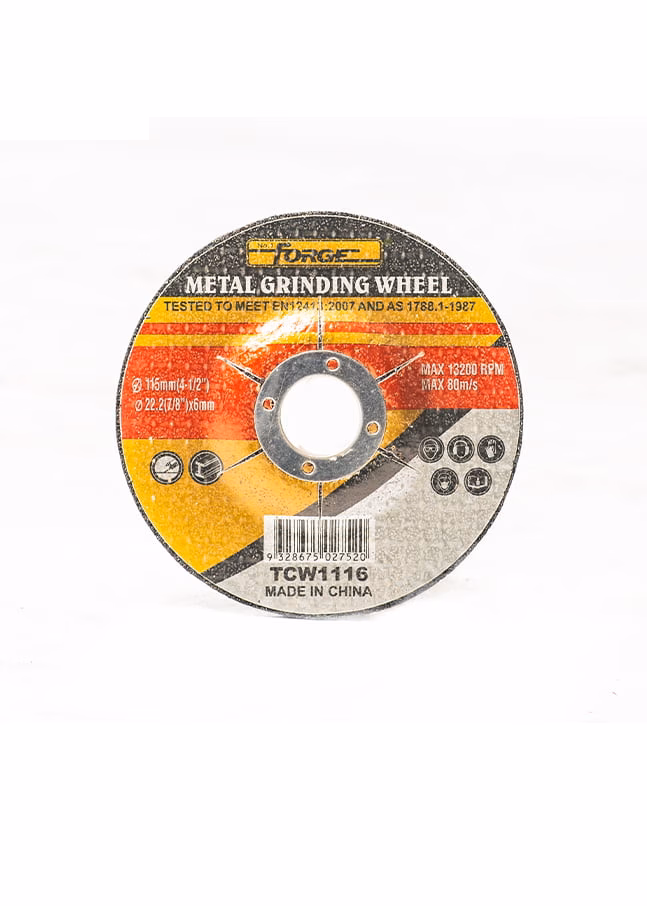 Forge Grinding Disc Metal 115x6x22.2mm
