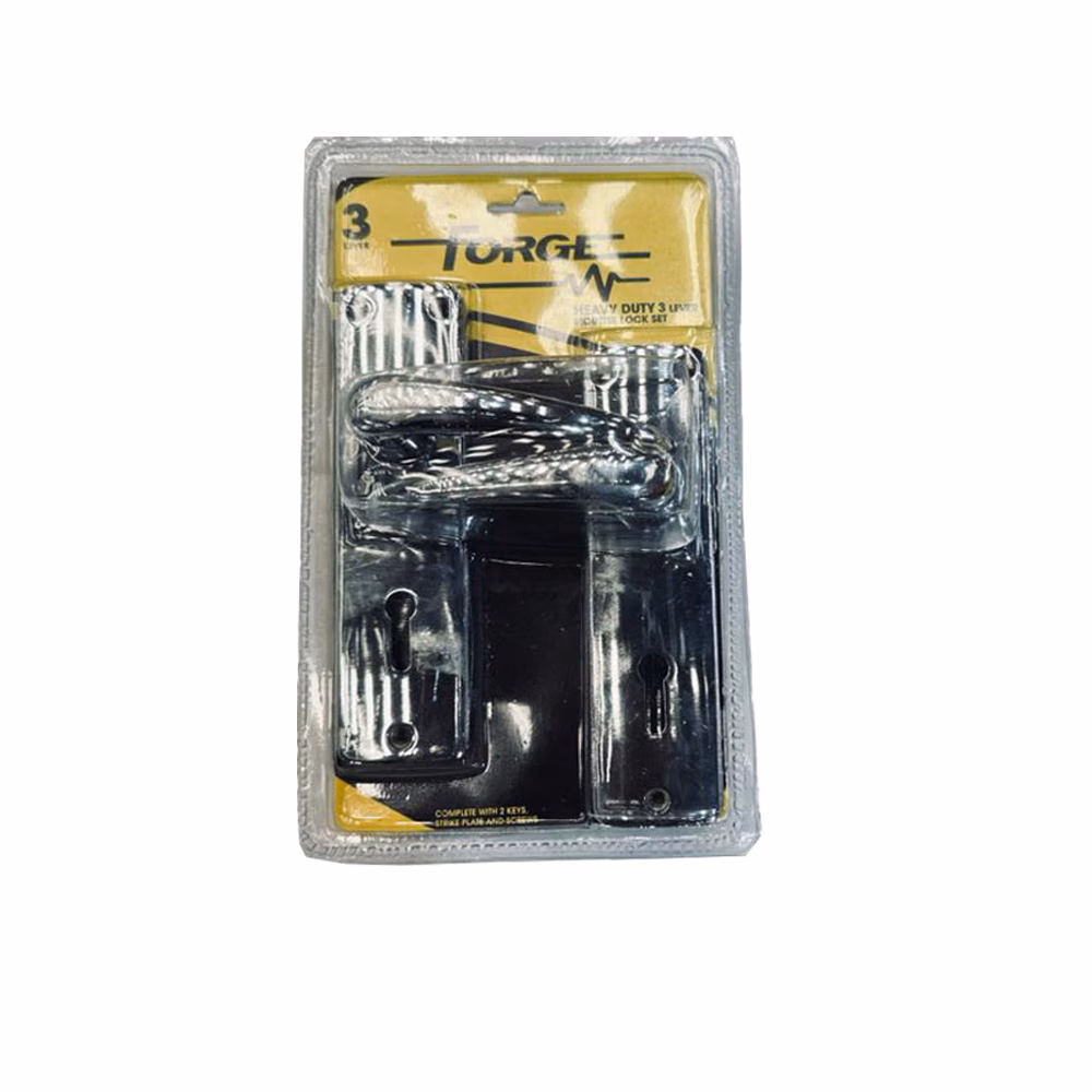 Forge Hd 3 Lever Mortise Lockset