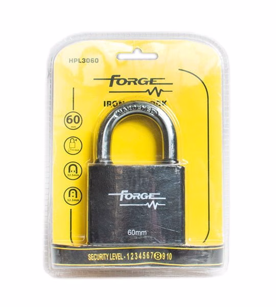 FORGE IRON PADLOCK 60MM