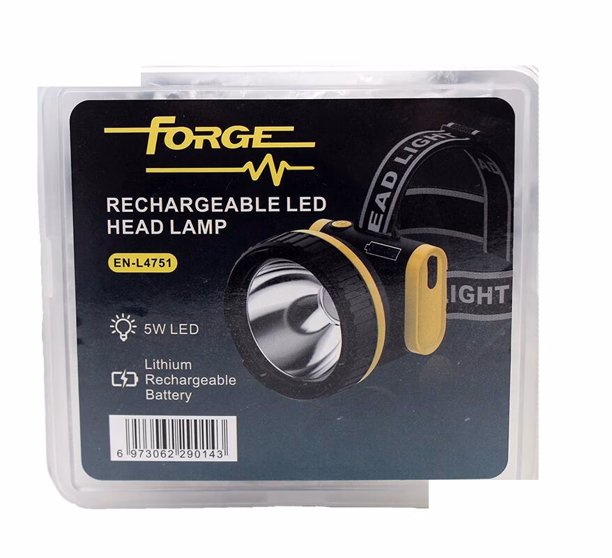 Forge Led Rechargeable Head Lamp Lit 5w