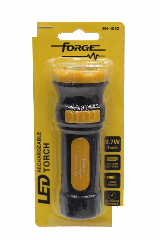 Forge Led Rechargeable Torch 0.7w
